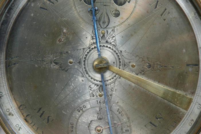 Appraisal: Goldsmith Chandlee Surveyor's Compass, ca. 1790