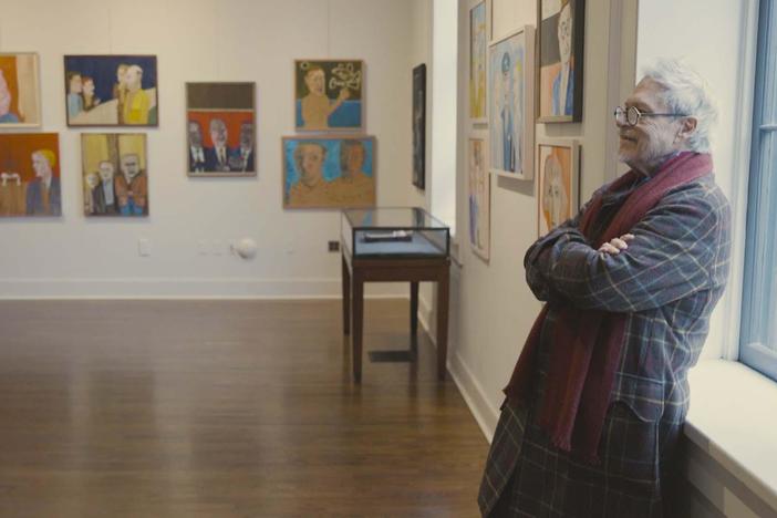 'Talking Pictures' exhibit chronicles prolific career of artist Michael Lindsay-Hogg