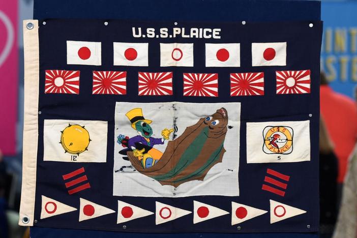 Appraisal: World War II USS Plaice Kill Flag, from Spokane, Hour 1.