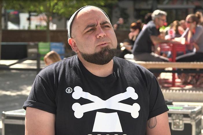 Baltimore-based Pastry Chef Duff Goldman shares his first James Beard memory.