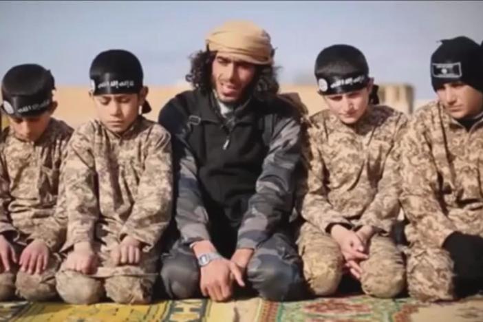 How ISIS recruits children who live in its territory to be the next generation of fighters