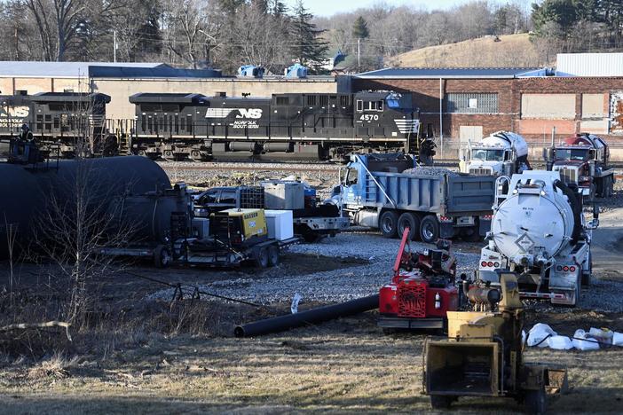 Norfolk Southern CEO defends Ohio response as EPA orders company to clean up toxic spill