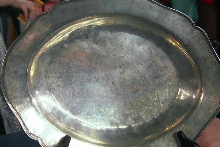 Appraisal: Late 17th-Century American Silver Basin, from Myrtle Beach Hour 3.