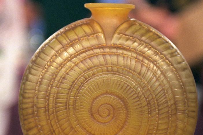 Appraisal: Lalique "Escargot" Vase, ca. 1920, from Vintage Tucson.