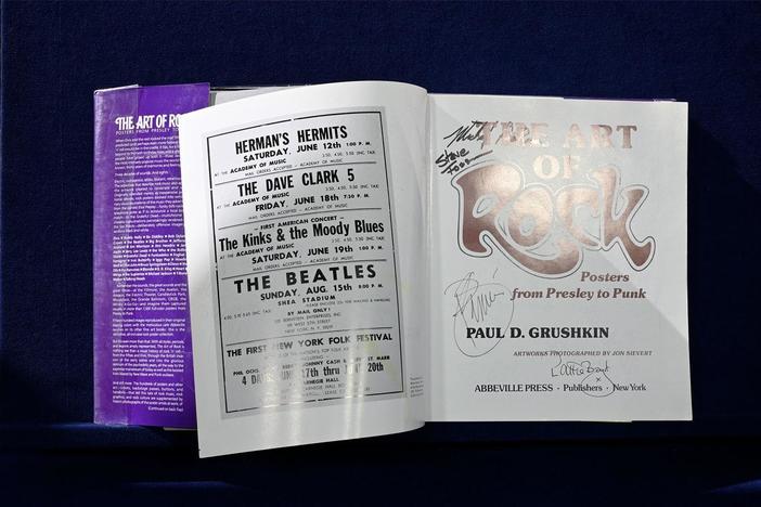 Appraisal: Autographed "The Art of Rock" Book