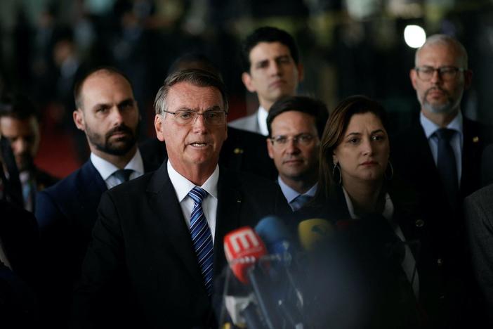 Brazil President Bolsonaro does not concede after election defeat