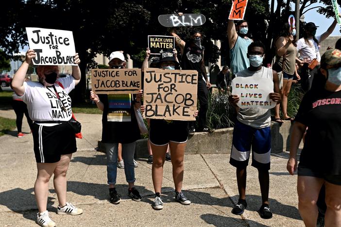 Public outcry in Kenosha over Jacob Blake shooting turns violent after dark