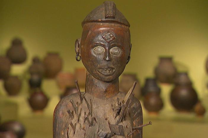 Field Trip: African Carved Female Figure, from Birmingham, Hour 3.