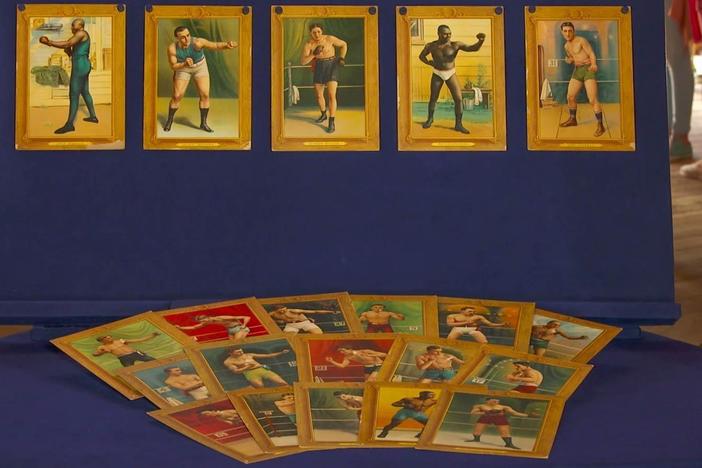 Appraisal: 1910 - 1911 T9 Turkey Red Boxing Cards Collection