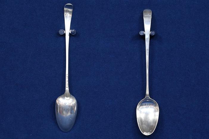 Appraisal: 1774 Rutledge Family Spoons , from Charleston Hr 3.