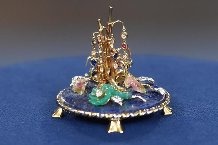 Appraisal: Massoni Jeweled Desk Object, ca. 1965, from Charleston, Hour 1.