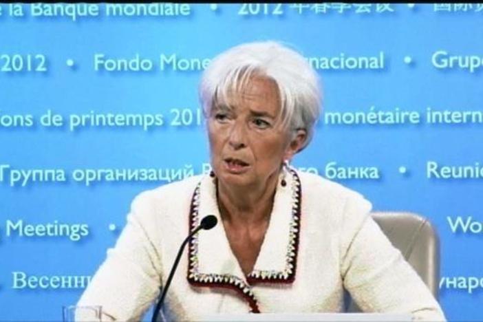 IMF's Lagarde: Global Economy Sees 'Dark Clouds on the Horizon'