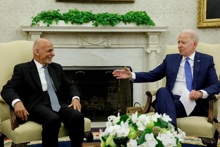 Biden wants to leave some US troops in Afghanistan. The Taliban isn't happy