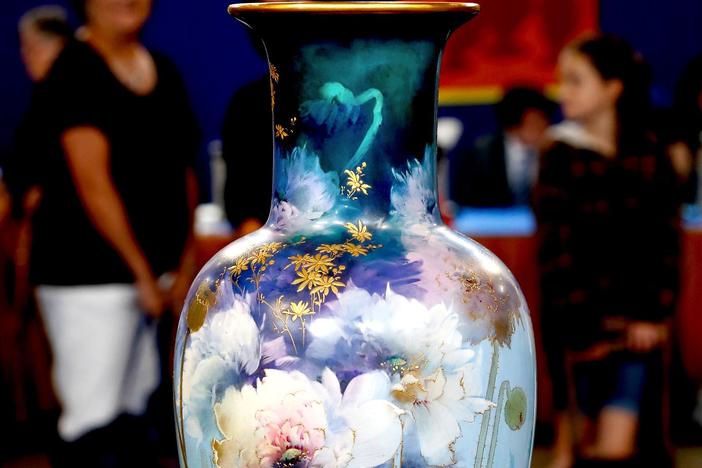 Appraisal: Royal Doulton Vase, ca. 1895, from Kansas City Hour 1.