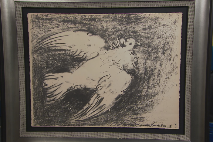Appraisal: 1950 Pablo Picasso Lithograph from Portland, Hour 1.