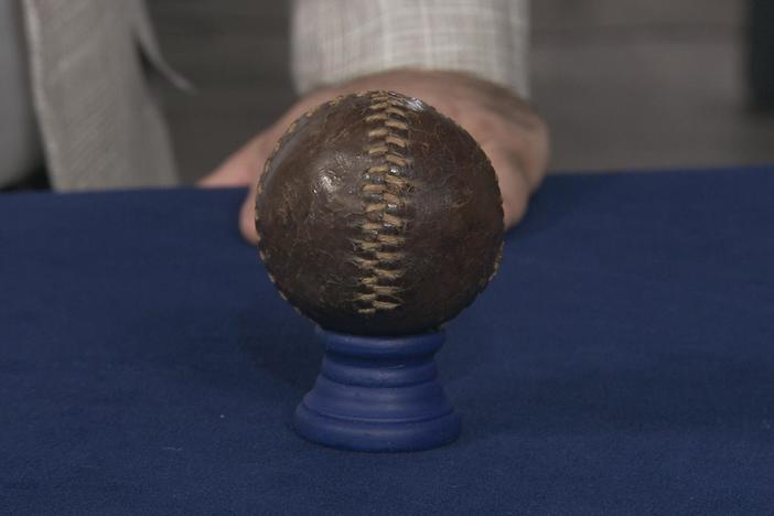 Appraisal: Lemon Peel Baseball, ca. 1870, in Harrisburg, Hour 1.