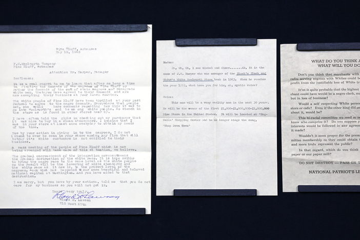 Appraisal: Woolworth Anti-Integration Archive, ca. 1963, from St. Louis Hour 3