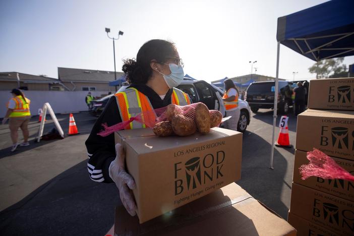 As the holidays approach, demand for food soars in the U.S.