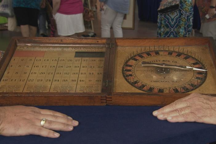 Appraisal: Kelley Manufacturing Roulette Board, ca. 1895, in New Orleans Hour 1.