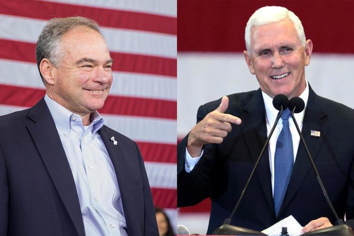 How VP nominees Mike Pence and Tim Kaine differ in style.