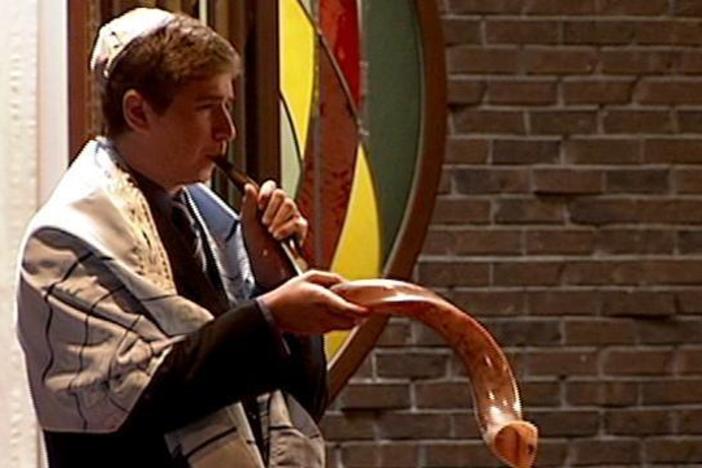 Three generations of a Jewish family haved all sounded the shofar.