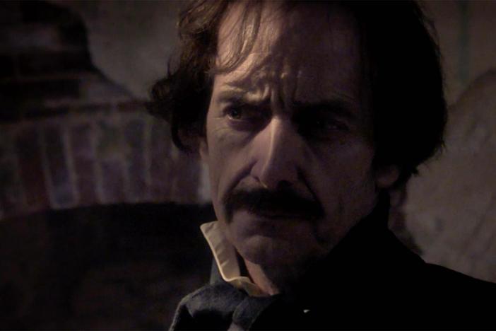 Denis O'Hare discusses preparing for the role of Edgar Allan Poe.