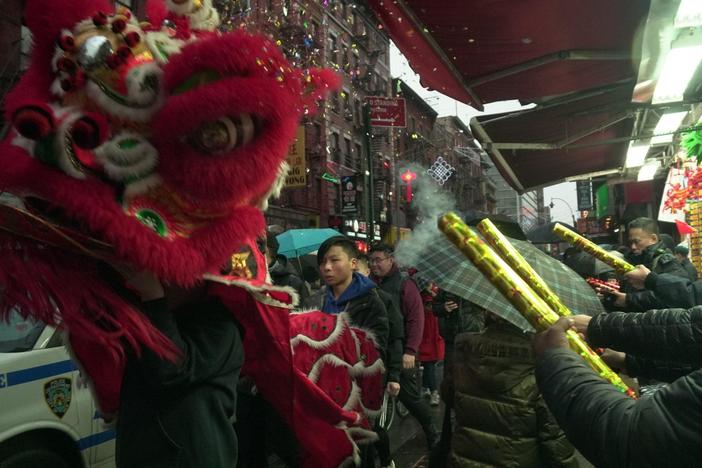 Lion dancer makes impact on Chinese Lunar New Year tradition