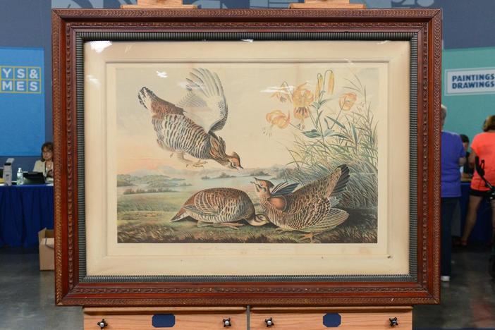 Appraisal: 1860 J. J. Audubon Chromolithograph, from Spokane Hour 3.