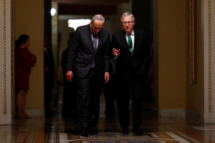 After public barbs, Schumer and McConnell on brink of agreement in private debt talks