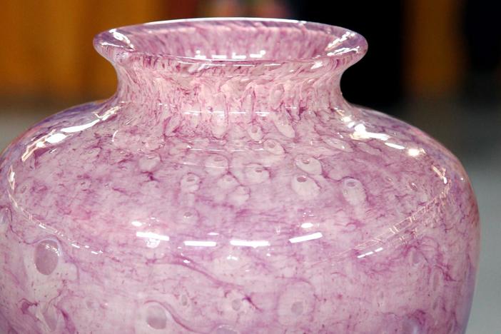 Appraisal: Steuben Cluthra Vase, ca. 1920, from Seattle Hour 2.