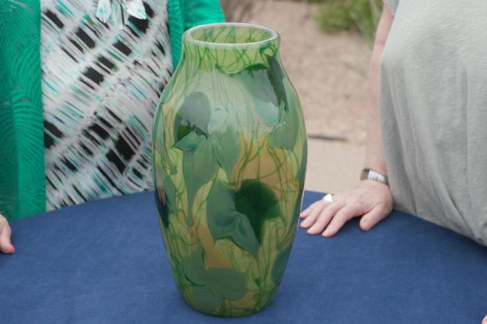 Appraisal: 1899 Louis C. Tiffany Paperweight Vase