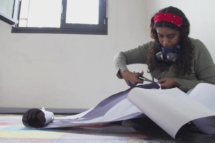 This Paris program helps refugees tell their stories through art