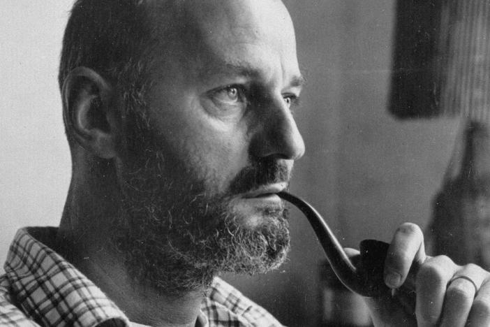 Poet and author Lawrence Ferlinghetti, pictured above in 1960, was born on March 24, 1919.