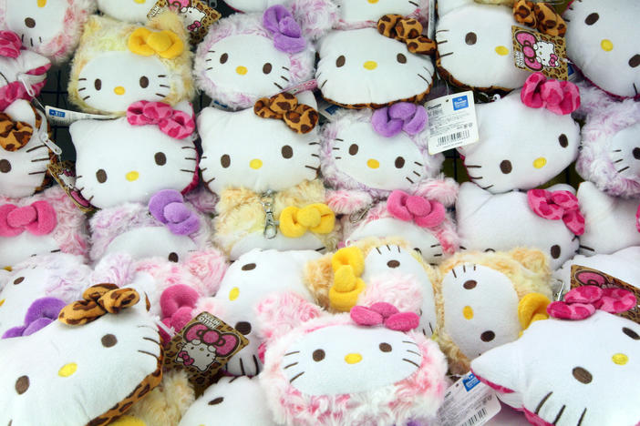 A display at Hello Kitty's Kawaii Paradise in Tokyo. Sanrio's new president and CEO Tomokuni Tsuji will be steering a company that has seen slumping revenues in recent years.