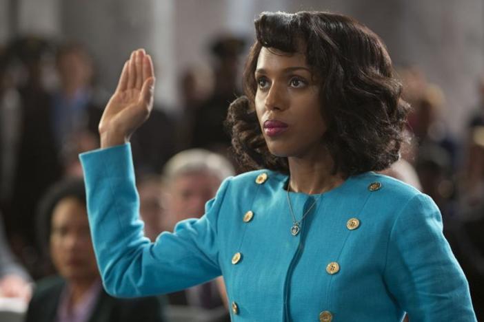 Kerry Washington stars as Anita Hill in the HBO movie, Confirmation. It is showing this year at the Atlanta Film Festival.