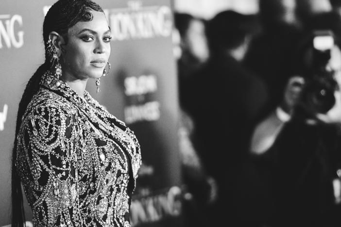 Beyoncé, at the premiere of Disney's <em>The Lion King</em> on July 09, 2019 in LA.