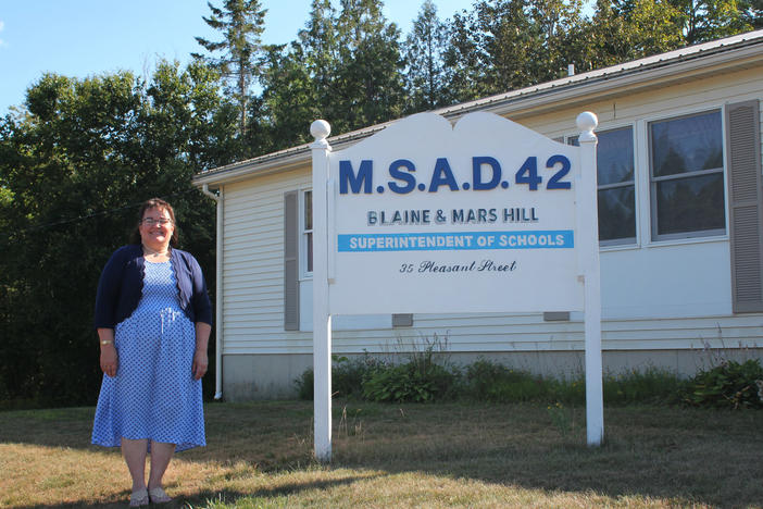 "The parents and the community have been waiting for us to go back to school for a long time," says MSAD 42 Superintendent Elaine Boulier.