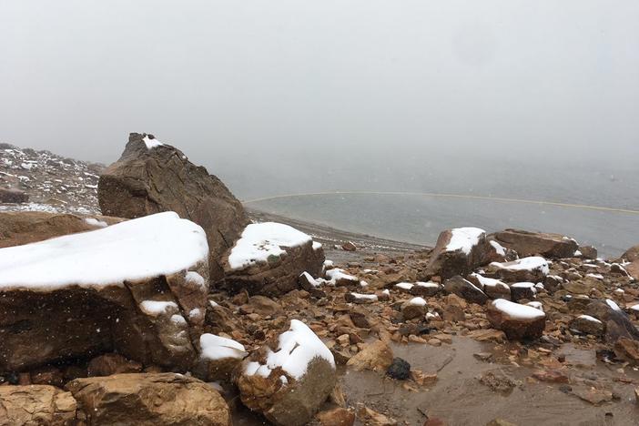 On Tuesday, snow fell on parts of Colorado – including Horsetooth Reservoir, near Fort Collins. On Sunday, it was around 100 degrees in Fort Collins.