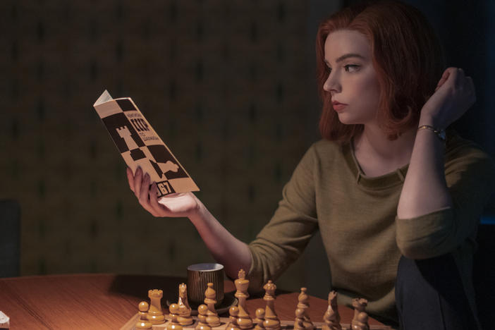 Anya Taylor-Joy plays Beth in the Netflix series <em>The Queen's Gambit</em>.