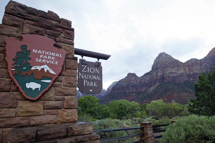 Zion National Park near Springdale, Utah, is one of more than 2,000 federal recreation sites that will be free to visitors on Veterans Day.