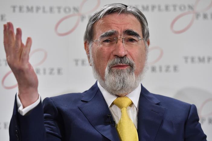 Religious leader and philosopher Rabbi Lord Jonathan Sacks was the former chief rabbi of the U.K. He has died at the age of 72.