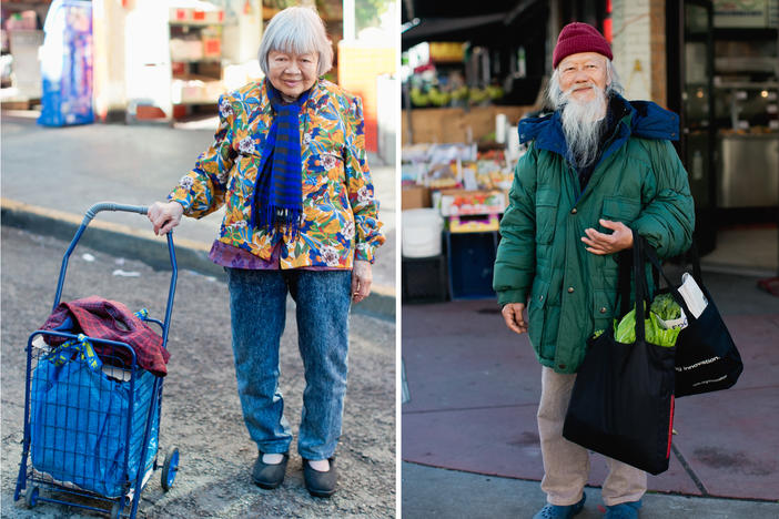 The vibrant street style of seniors in Chinatowns across North America.