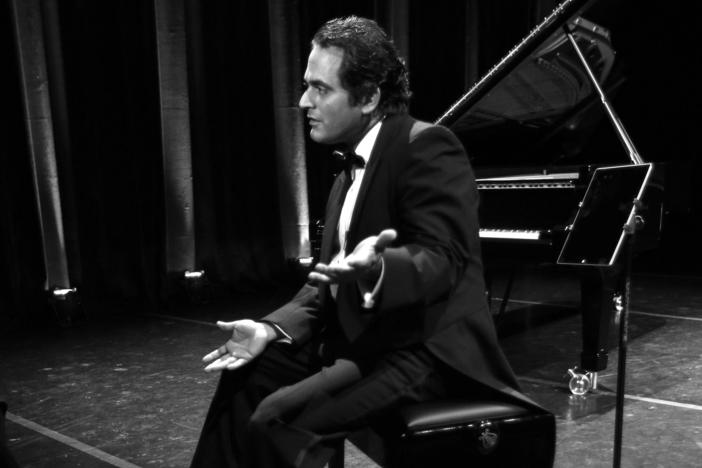 Syrian-American pianist and composer Malek Jandali, photographed on May 16, 2015 in Dubai.