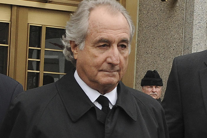 Bernard Madoff, shown here in 2009, died Wednesday in a federal prison facility in North Carolina.