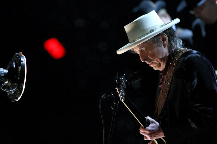 Bob Dylan performing in 2009.