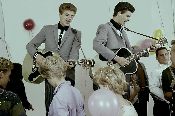 In the 1950s, when they were barely adults themselves, Phil (left) and Don Everly took pieces of musical traditions and created songs that gave voice to a new youth culture that balanced, with all the awkwardness of teenage life, on an edge between anxiety about and hope for the future.