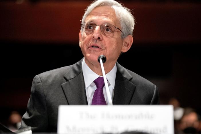 Attorney General Merrick Garland told the House Judiciary Committee that "the Department of Justice has a long-standing policy of not commenting on investigations."