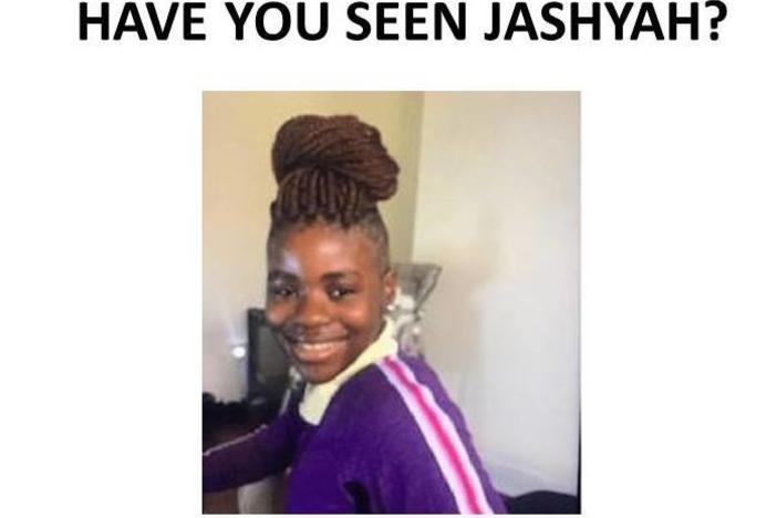 JaShyah Moore, 14, of East Orange, N.J., was last seen on Oct. 14 at Poppies Deli. Authorities from various law enforcement agencies in New Jersey are working together to try to find her.