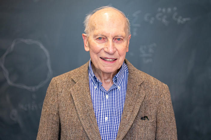 Manfred Steiner, 89, recently earned his Ph.D. in physics from Brown University.