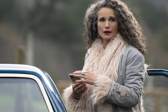 Andie MacDowell says her experience with her own mother's mental illness informs her portrayal of Paula in the Netflix series <em>Maid.</em>